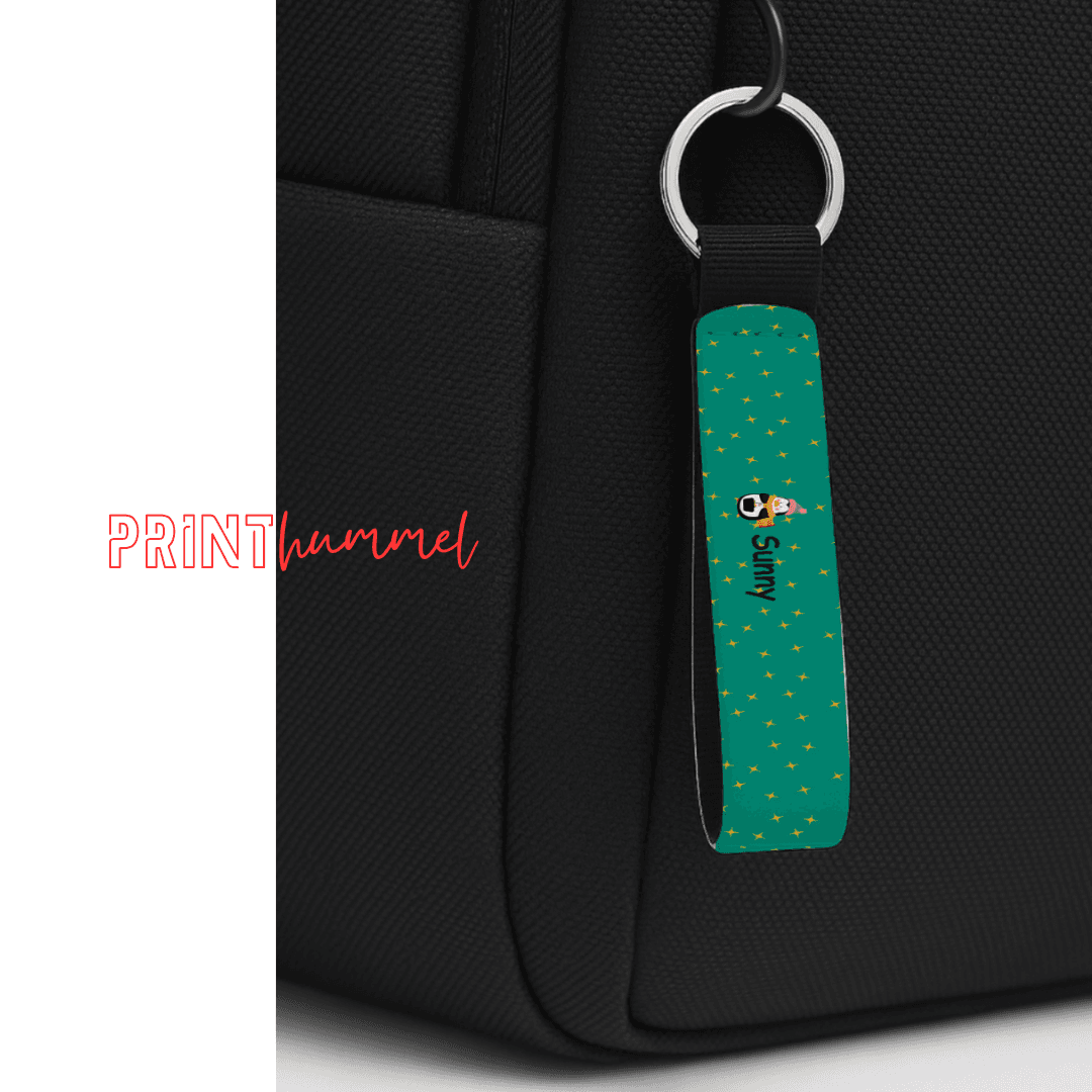Pinguin-Motiv Personalisierter Schlüsselanhänger – Bild 8