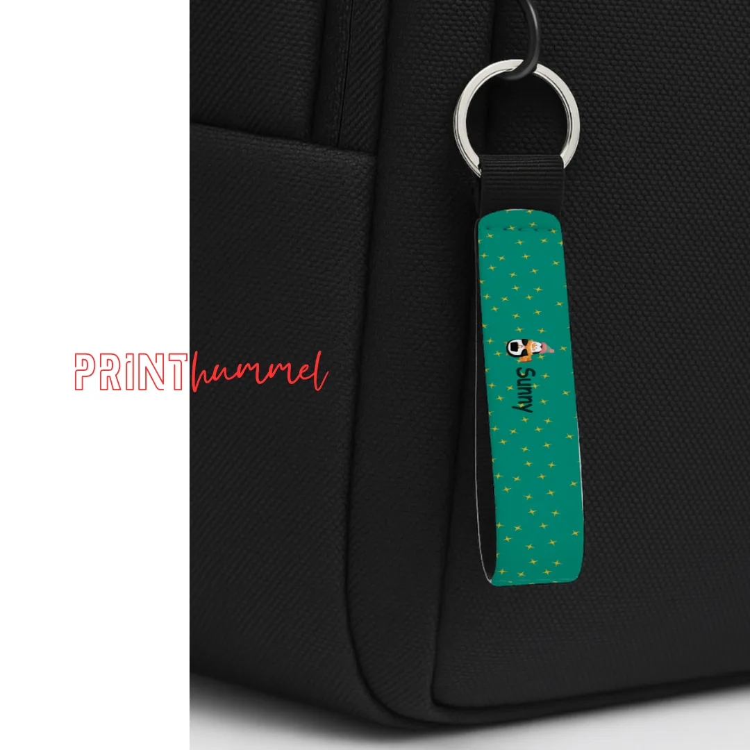Pinguin-Motiv Personalisierter Schlüsselanhänger – Bild 8