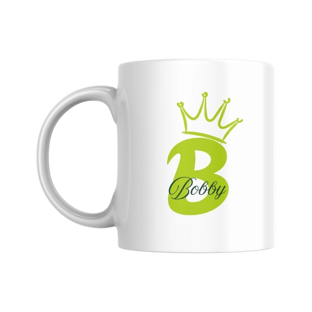 Personalisierte Tasse Buchstaben Krone – Bild 2